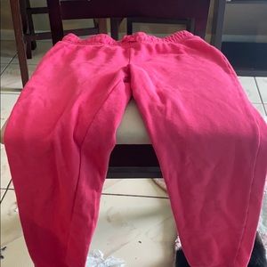 Pink pants